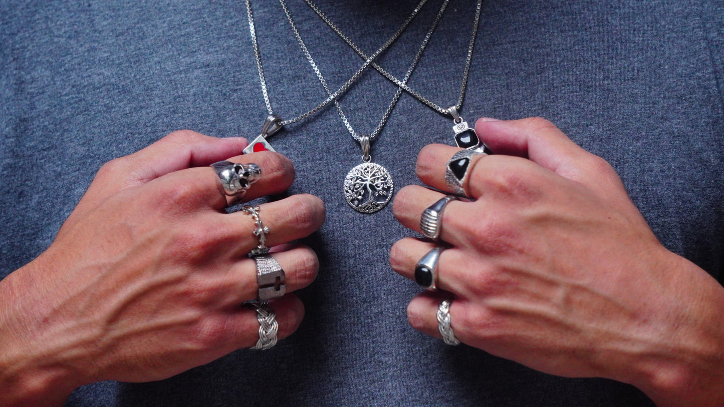 Roohan 925 Sterling Silver Tree of Life Pendant