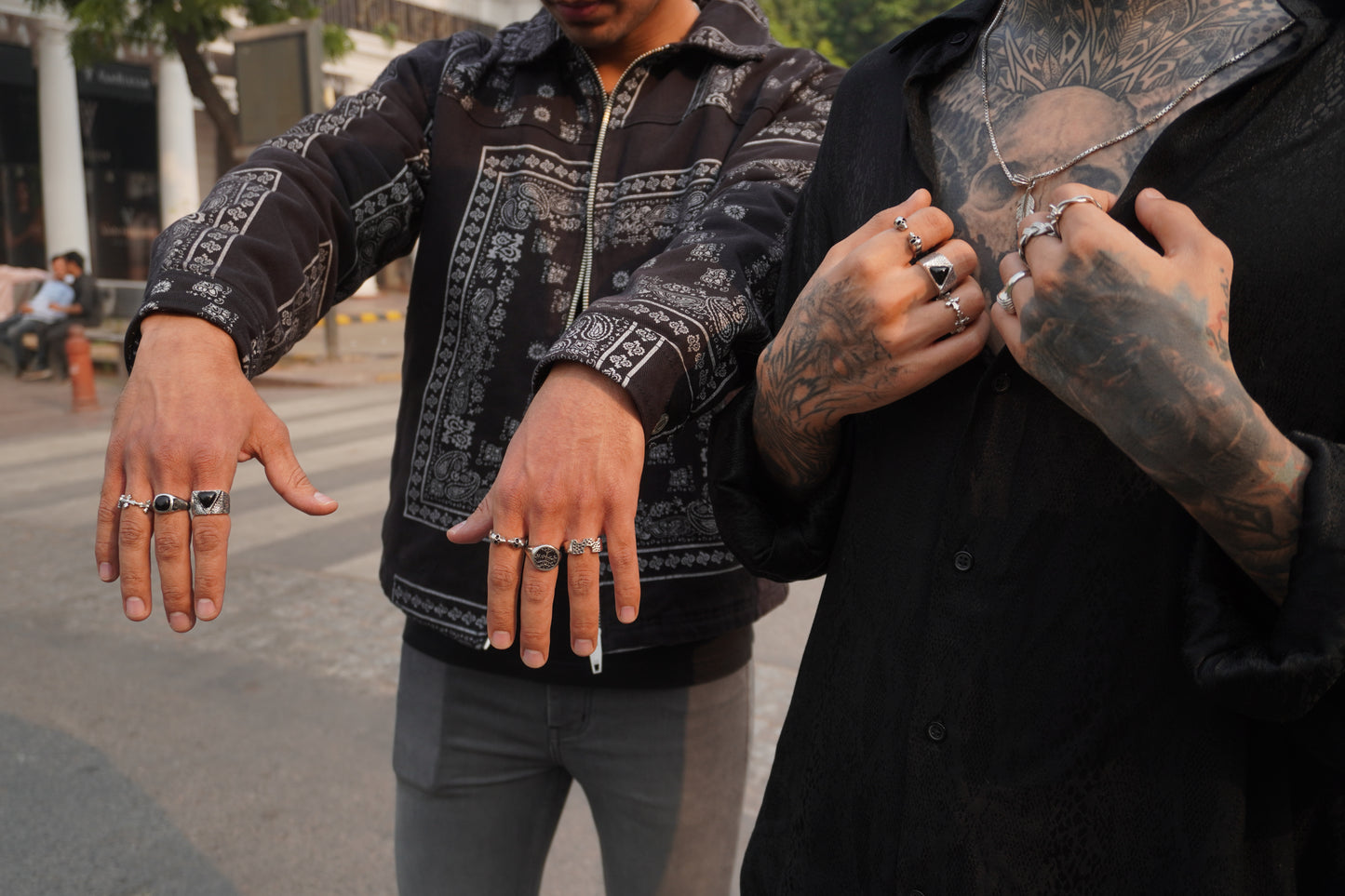 Roohan 925 Sterling Silver RAIDER Ring