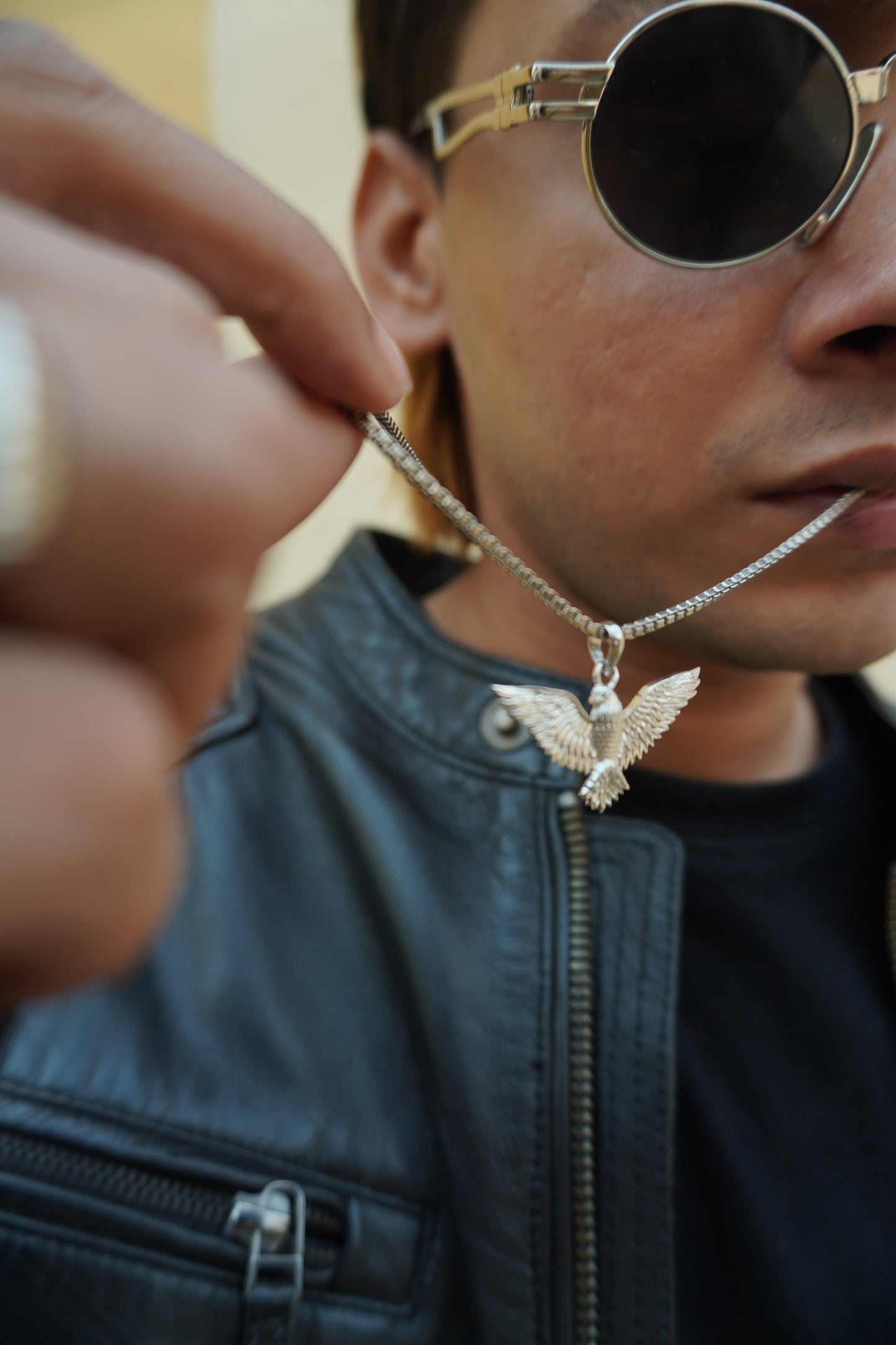 Roohan 925 Sterling Silver Eagle Pendant