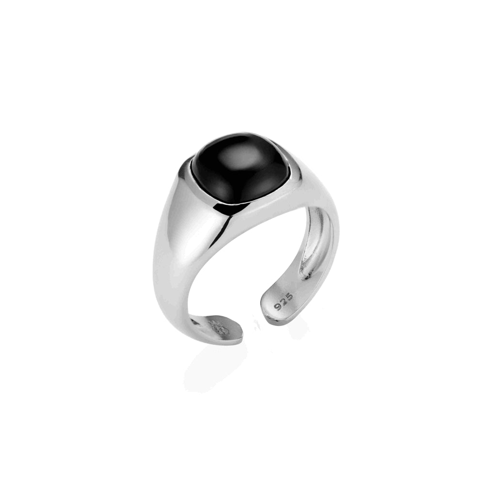 Roohan 925 Sterling Silver Thunder Bolt Ring