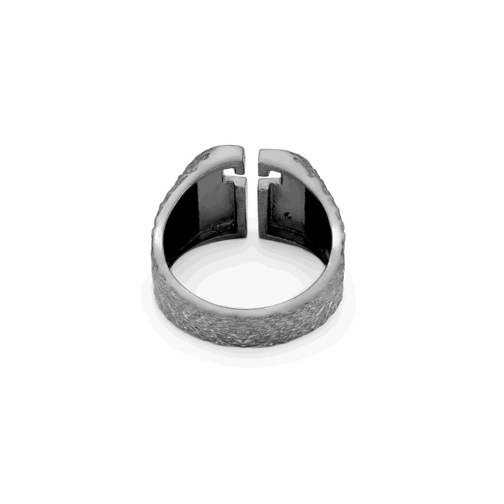 Roohan 925 Sterling Silver Gladiator Ring For Men