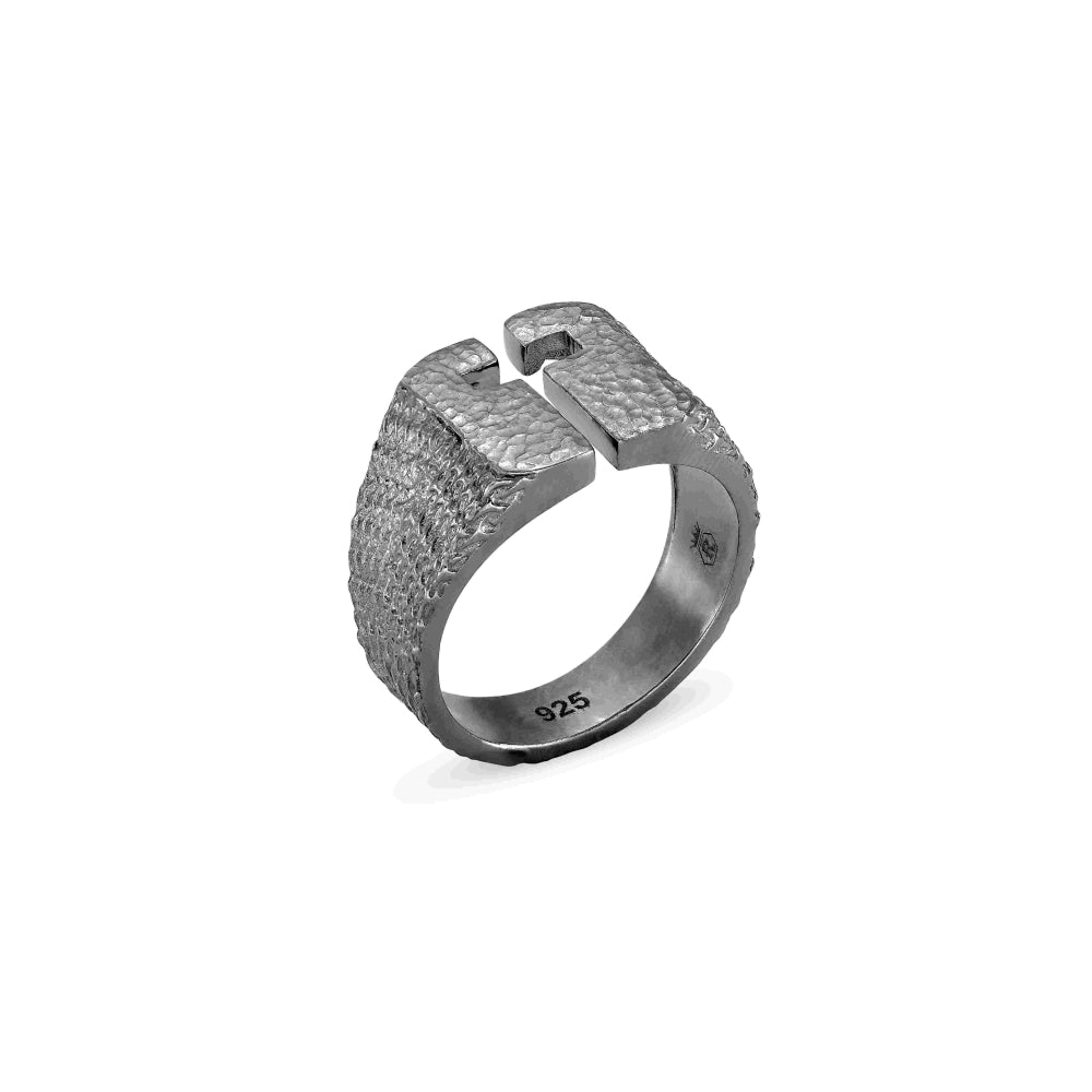 Roohan 925 Sterling Silver Gladiator Ring For Men