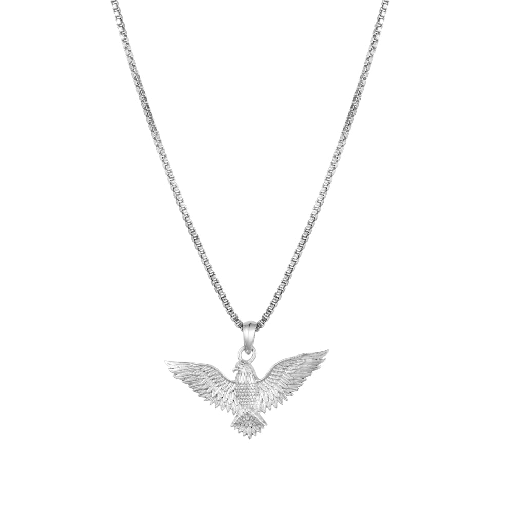 Roohan 925 Sterling Silver Eagle Pendant