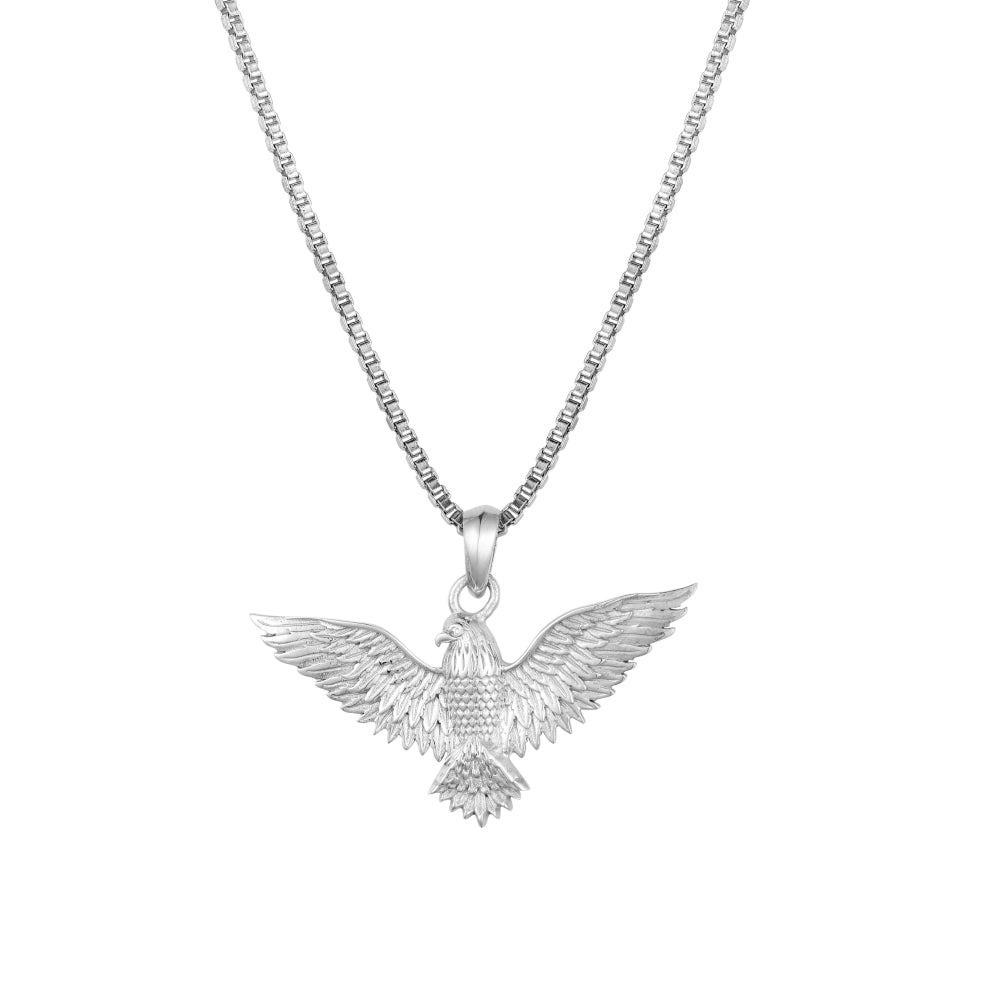 Roohan 925 Sterling Silver Eagle Pendant