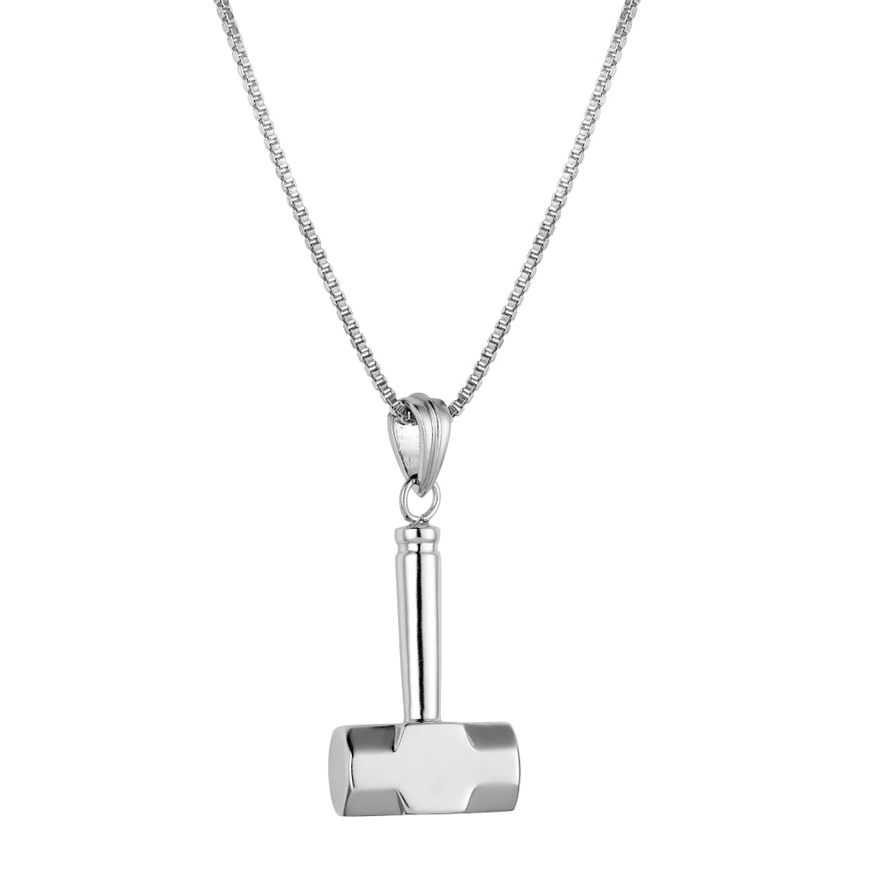 Roohan 925 Sterling Silver Hammer Pendant