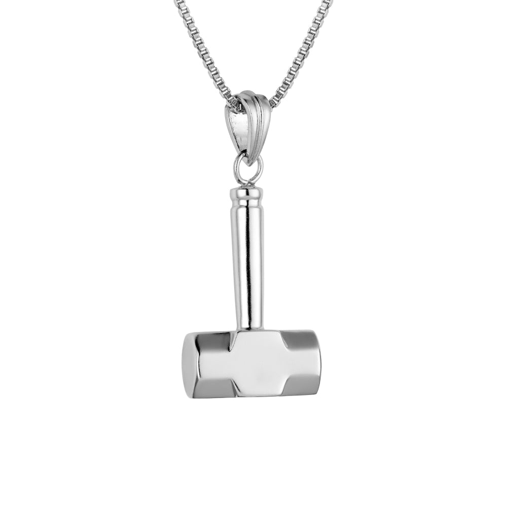 Roohan 925 Sterling Silver Hammer Pendant