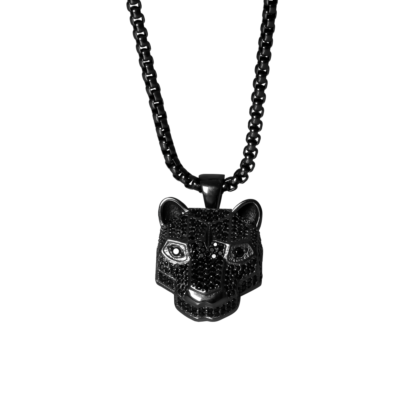 Roohan Iced Out Panther Pendant