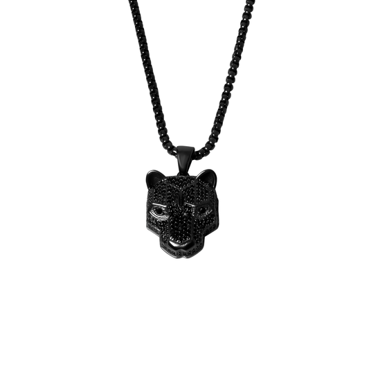 Roohan Iced Out Panther Pendant