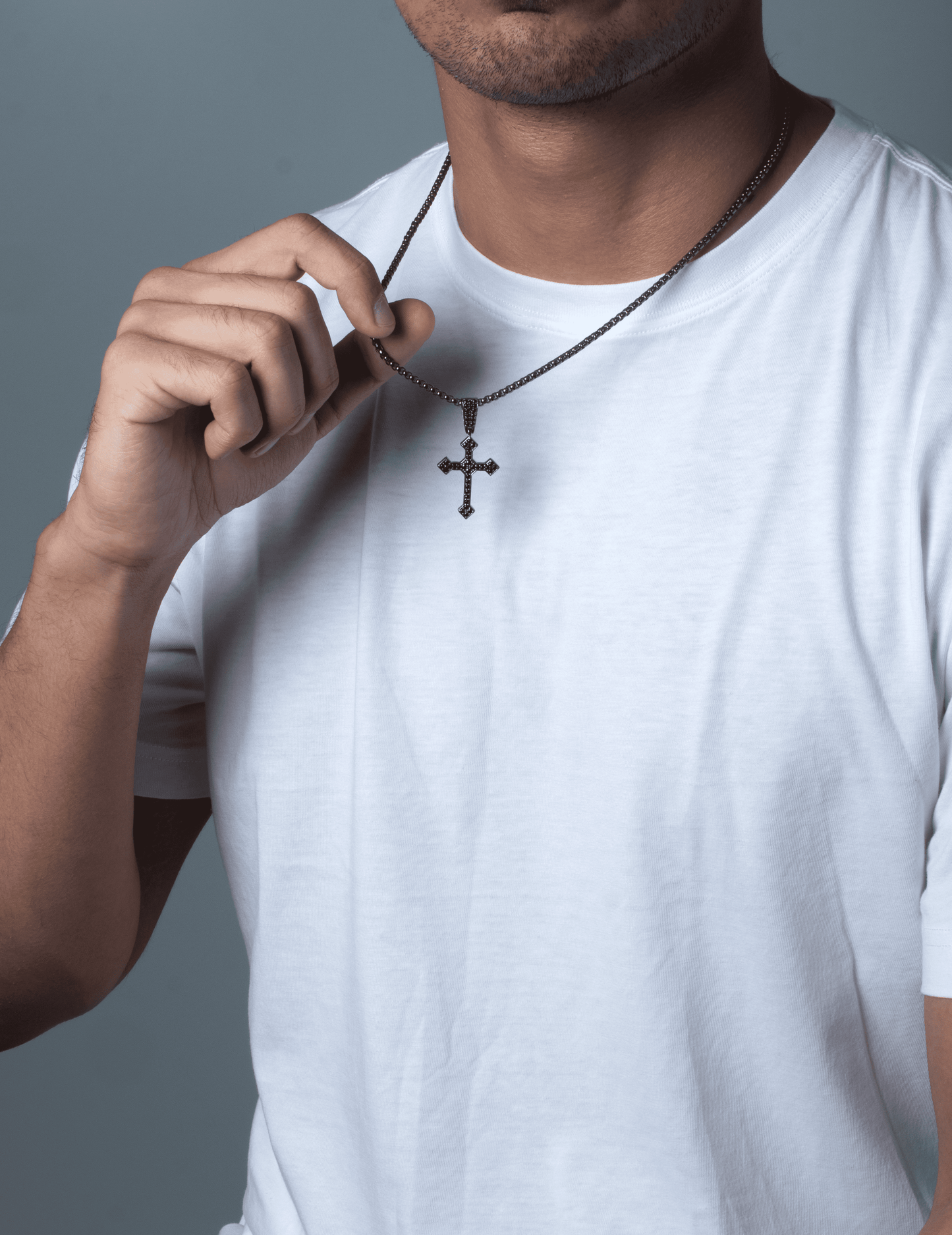 Roohan Iced Out Cross Pendant Legacy