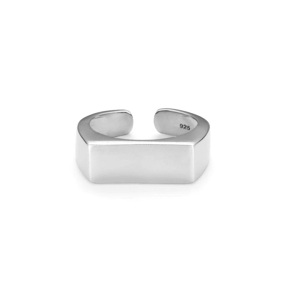 Roohan 925 Sterling Silver Signet Ring