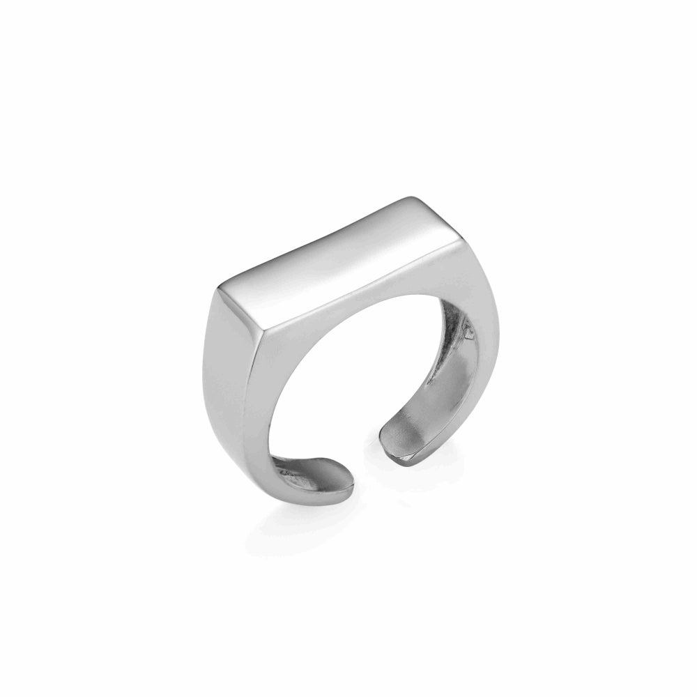 Roohan 925 Sterling Silver Signet Ring