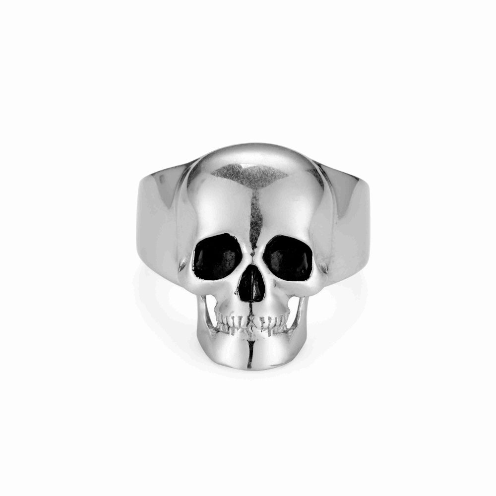 Roohan 925 Sterling Silver skull Ring